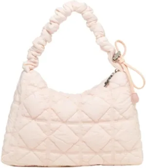 Hobo Crossbody Bags for Women Nylon Underarm Bag Crossbody Purses for Women Trendy Purses for Women 2024 Pleated Shoulder Bag