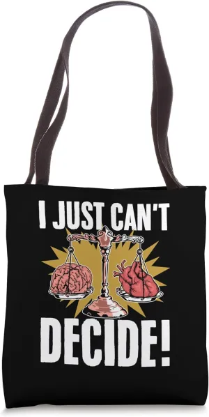 I Just Can't Decide Star Sign Horoscope Zodiac Sign Tote Bag
