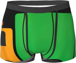 I Love Garbage Trucks print Men's Boxer Briefs,men's Underwear,gifts for men,Comfortable, breathable and soft
