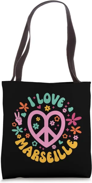 I Love Marseille Tote Bag