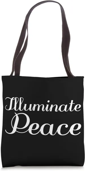 Illuminate Peace - Depression Tote Bag