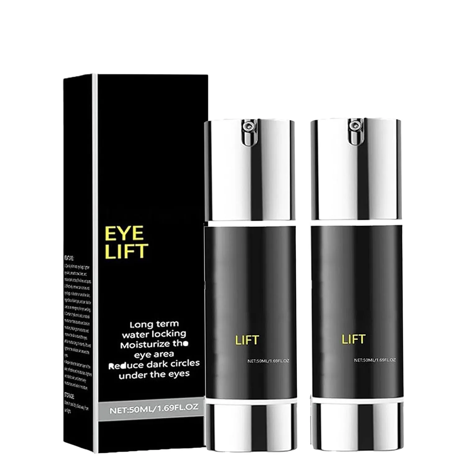 Instant Eyes Lift, Instant Face Tightener Cream, Face, Neck, Eye Lifting & Firming Cream, Under Eye Cream for Puffy Eye Bags Fine Lines (2)