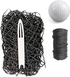 JFN Netting Repair Kit for #18 Nylon 1", Black Golf Net