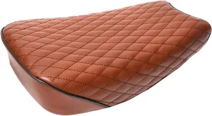 JMCHstore Brown Diamond Stitch Retro Seat Cover for Coleman ct200uex Mini Bike 196cc, Hisun ct200u-ex 200cc Trail Bike Cushion Replacement Parts