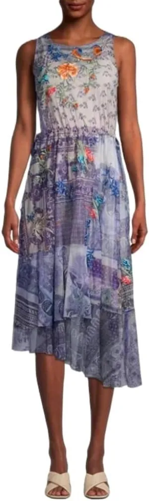 Johnny Was Women's Sleeveless Mesh Dress