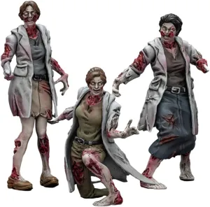 JOYTOY Dark Source Zombie Figure Medics 1/25 Action Figure with Movable and Detachable Joints, Miniature Zombie Figurines for Halloween Display and Imaginative Play