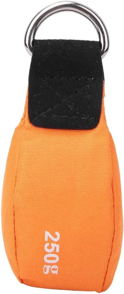 Joyzan Throw Weight Bag, Outdoor Sports Arborist Tree Pouch Climbing Rope Multi Nylon Rock Spelunking Work Gear Bulk Professional Rigging Throwing Sandbag Launcher Equipment Cave Exploration 250g