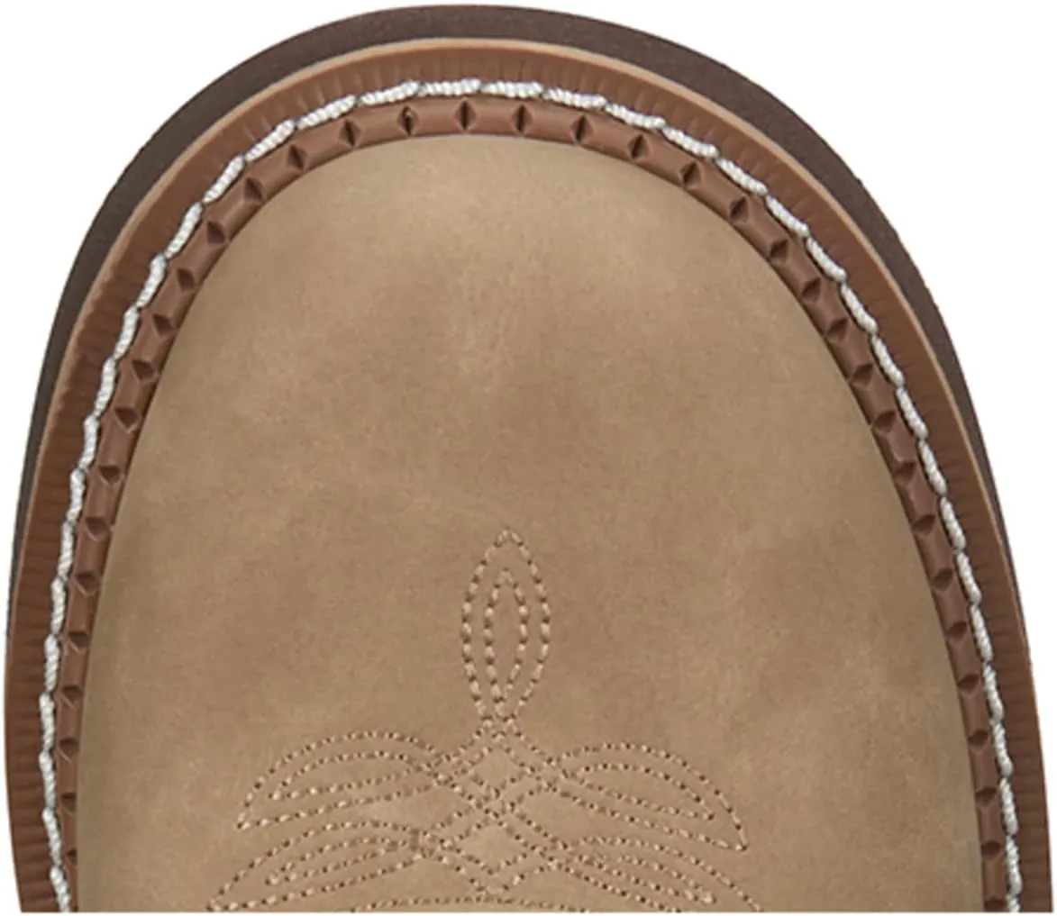 Justin Gypsy Kay 8” Cowboy Boots for Women - Premium Full-Grain Leather Women’s Cowgirl Boots with Removable Orthotic Footbed, Slip-Resistant Rubber Outsole