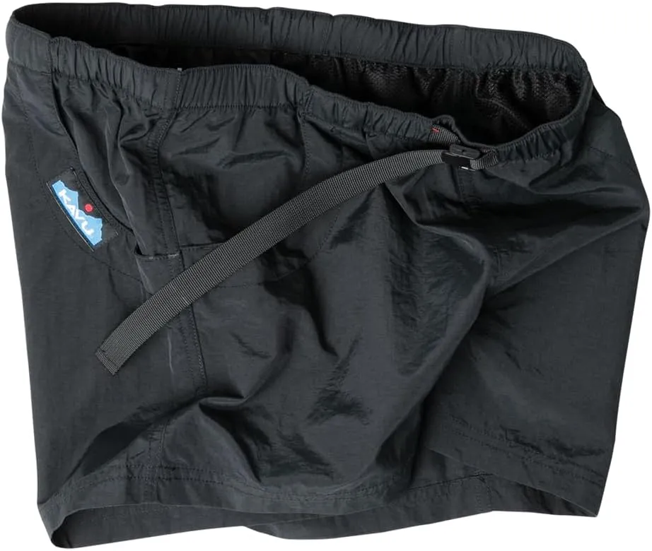 KAVU Elle Quick Dry Shorts with Mesh Pockets, Elastic Waistband, Belt