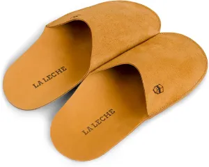 La Leche, Minimalist Slippers for Men, Shoes for Home, Indoor-friendly Slippers, Full Grain Leather, Handmade