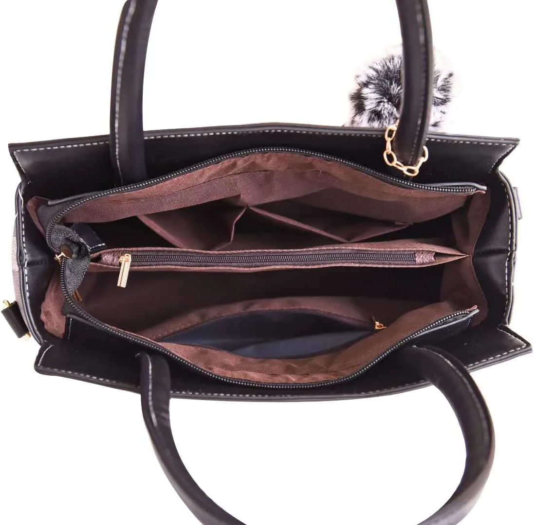 LaGia Ladies PU Leather Tote Handbag