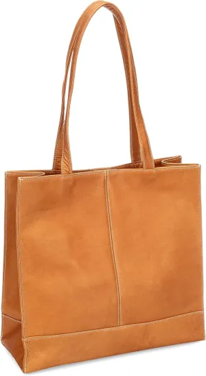 Le Donne Leather Everly Tote - Premium Full-Grain Colombian Vaquetta Cowhide Leather Tote Bag, 12.5” x 12.5” x 5”