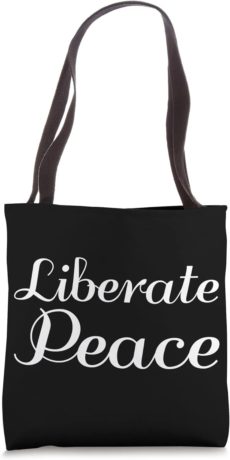 Liberate Peace - Depression Tote Bag