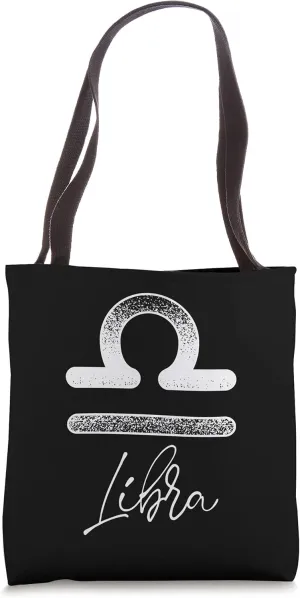 Libra Astrology and Horoscope Zodiac Sign Tote Bag