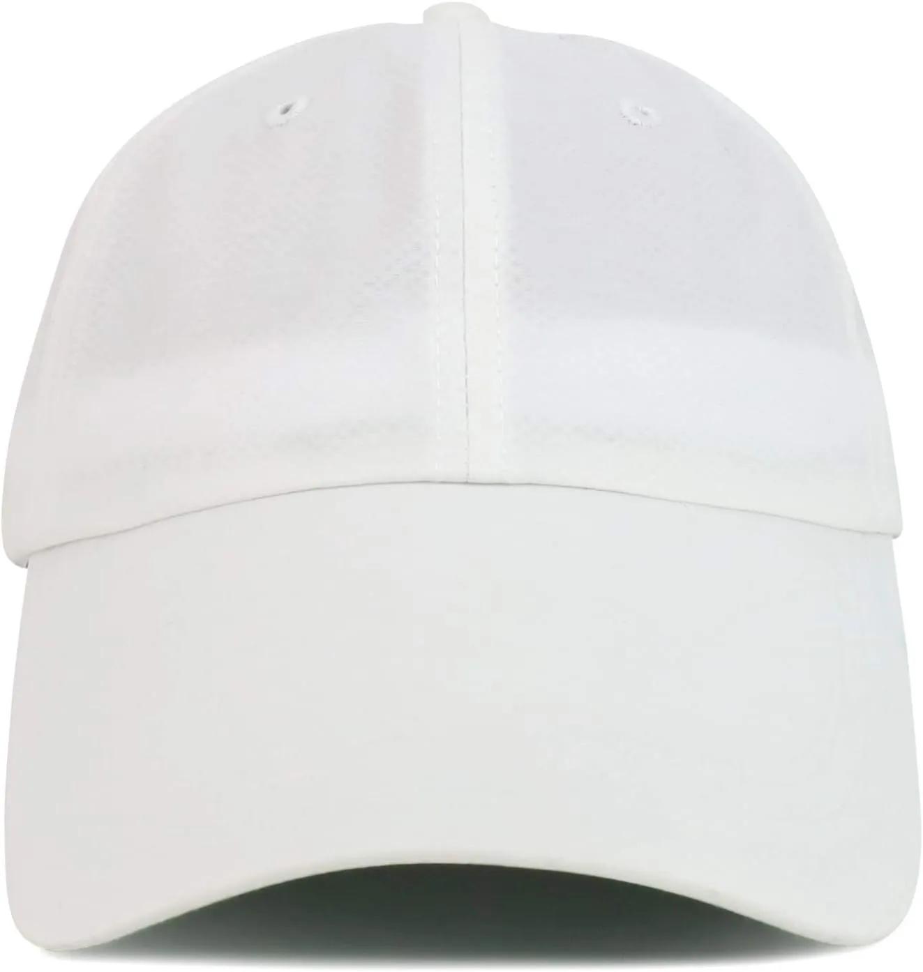 Lightweight UV 50  UPF Sunshield Long Bill Mesh Lined Cap