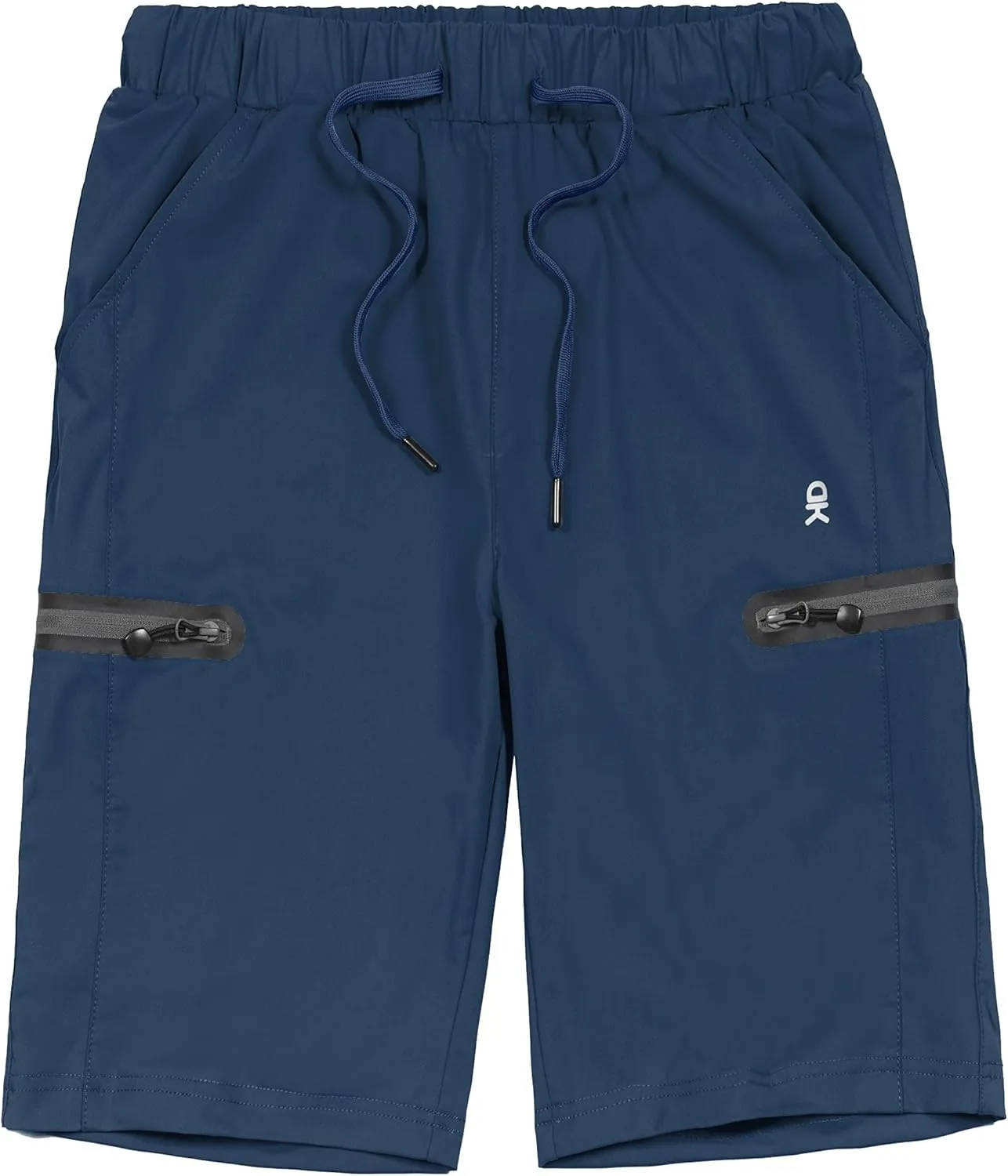 Little Donkey Andy Men’s Ultra-Stretch Quick Dry Lightweight Bermuda Shorts Drawstring Zipper Pocket Hiking Travel Golf