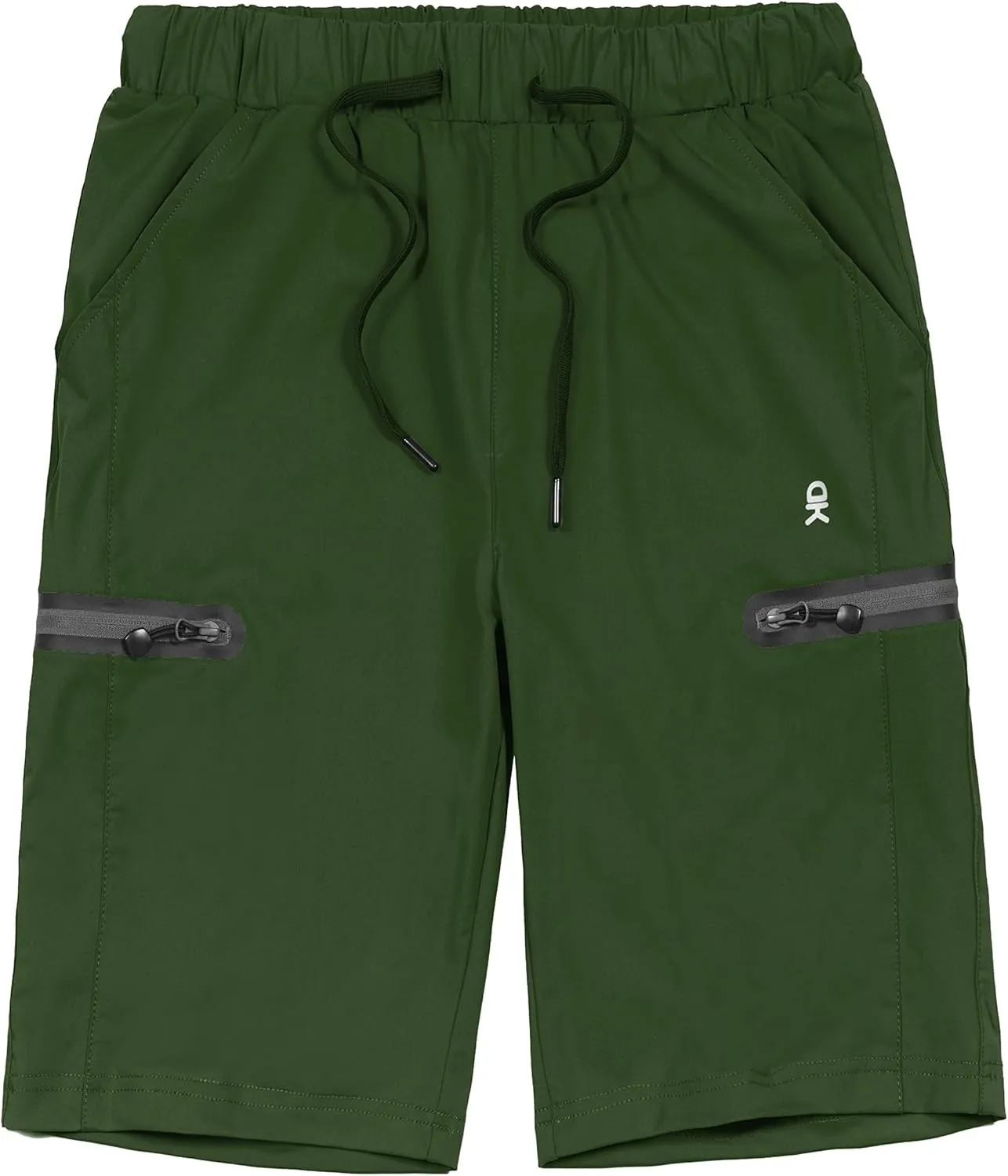 Little Donkey Andy Men’s Ultra-Stretch Quick Dry Lightweight Bermuda Shorts Drawstring Zipper Pocket Hiking Travel Golf