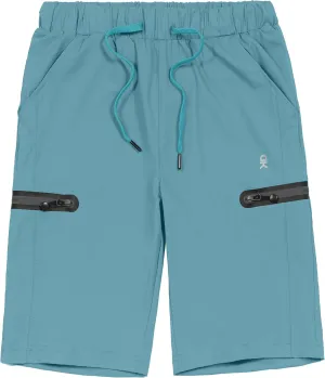 Little Donkey Andy Women's Ultra Stretch Quick Dry Lightweight Bermuda Shorts Drawstring Zipper Pocket Hiking Travel Workout