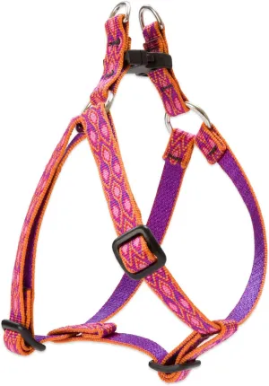 LupinePet Originals 1/2" Alpen Glow 12-18" Step In Harness for Small Dogs