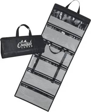 MagBay Lures Extra Large Trolling Lure Bag 6 Pocket Gear Bag - 19 x 44 Inches