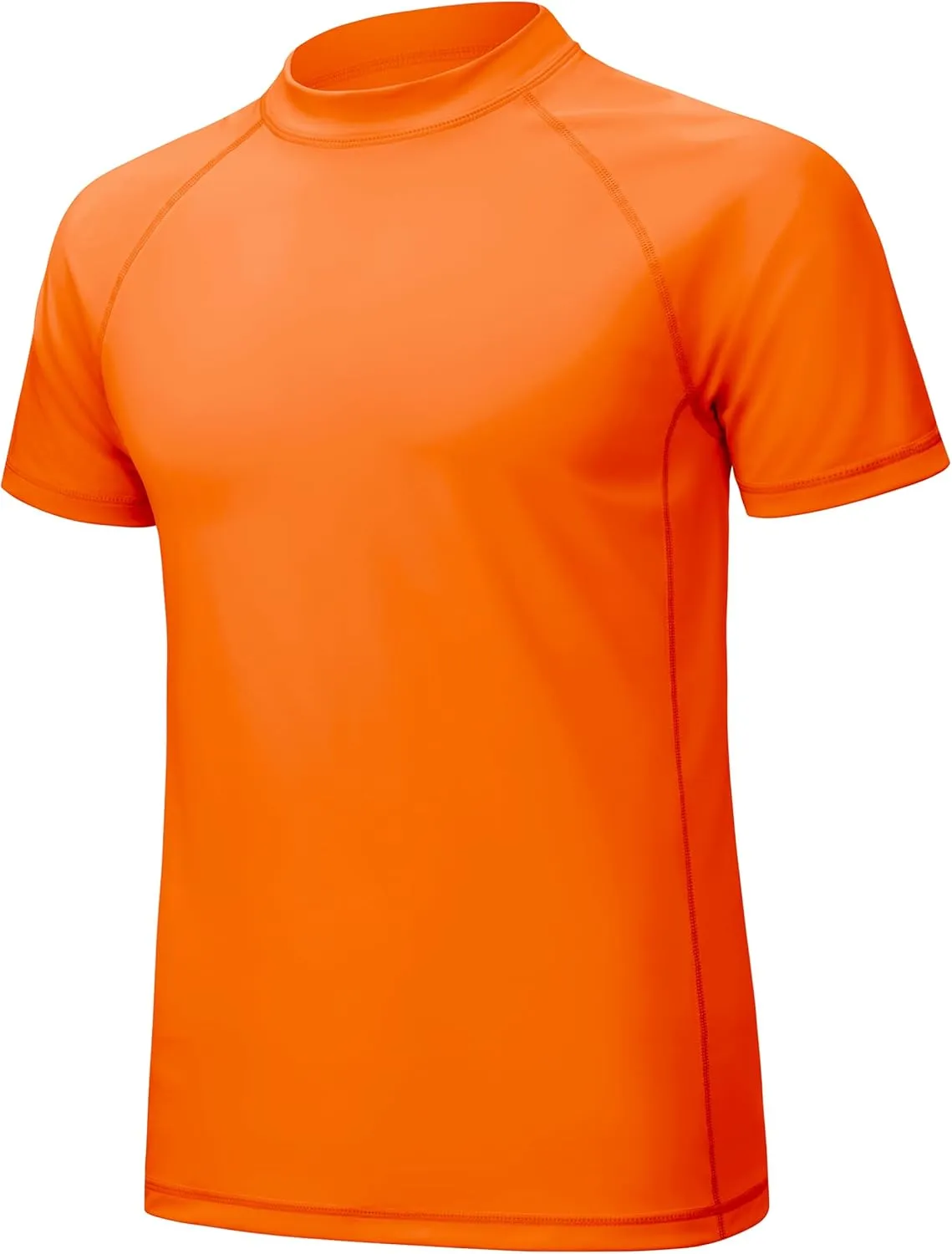 MAGCOMSEN Men's Rash Guard Swim Shirts UPF 50  Sun Protection Quick Dry Fishing Water Shirts