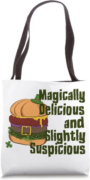 Magically Delicious and Slightly Suspicious Tote Bag