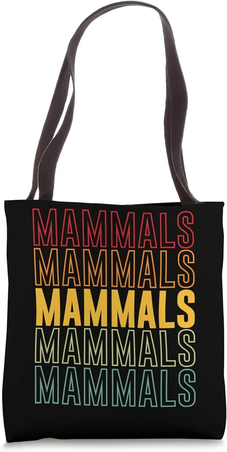 Mammals Rainbow Tote Bag