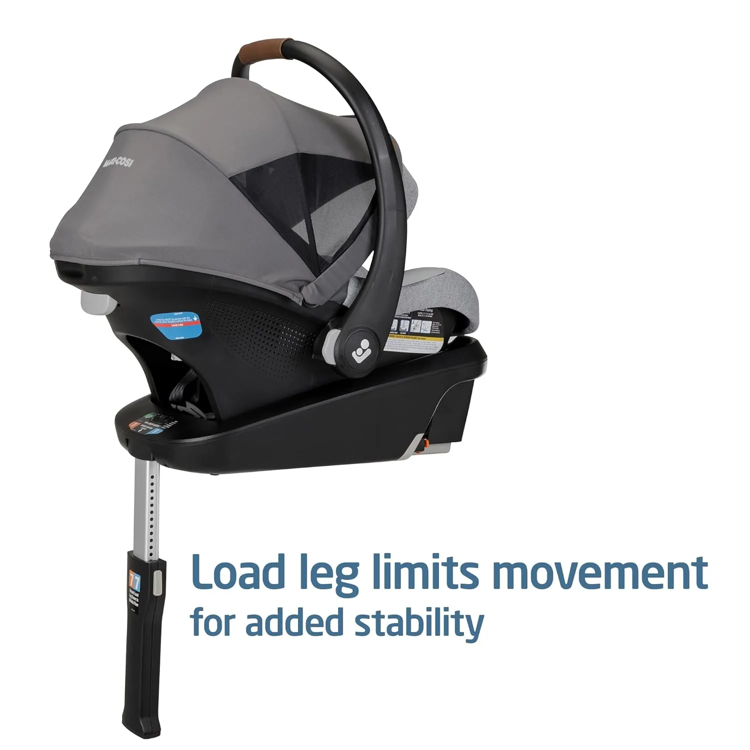 Maxi-Cosi's Mico™ Luxe  Baby Car Seat: Infant Car Seat with Base and Versatile Baby Carrier Seat Functionality, Urban Wonder