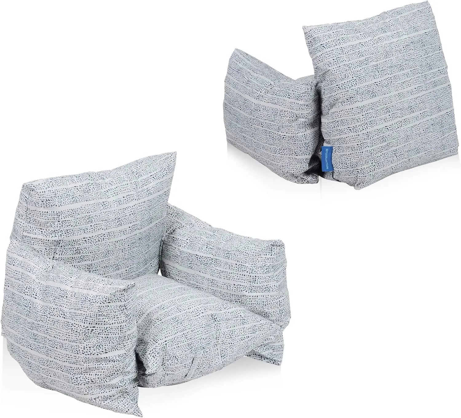 Memory Bean Bag Chair Lazy Couch Lounger Sofa, Creative Style Furniture for Kids, Teens, Adults