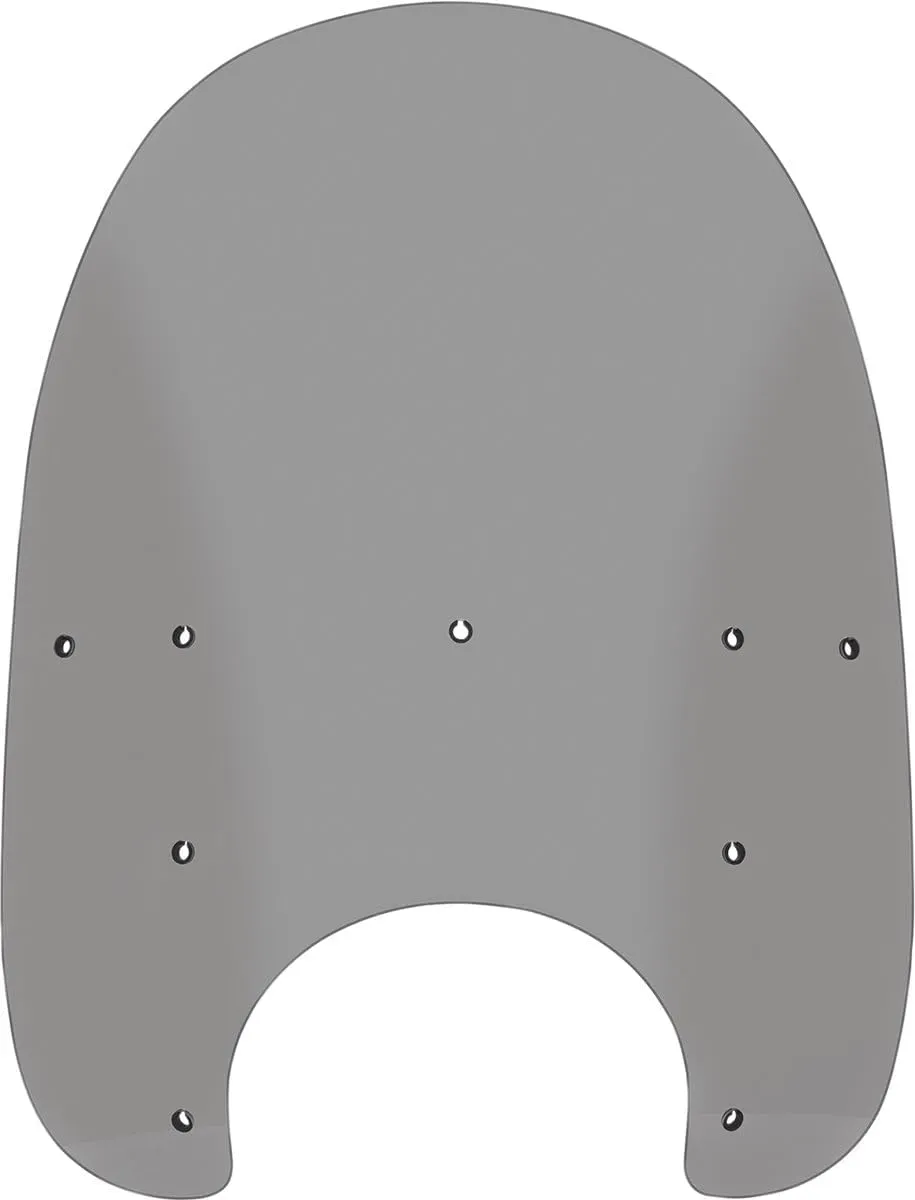 Memphis Shades MEP64212 Replacement Plastic for OEM Windshields - 21in. - Dark Black Smoke