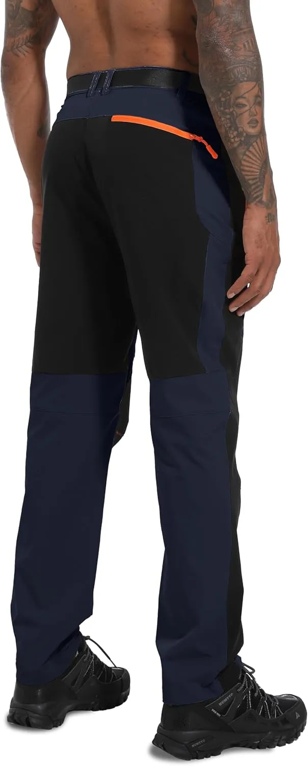 Men's Hiking Cargo Pants Outdoor Water Resistant Lightweight Quick-Dry Athletic Apparel, namely, Pants