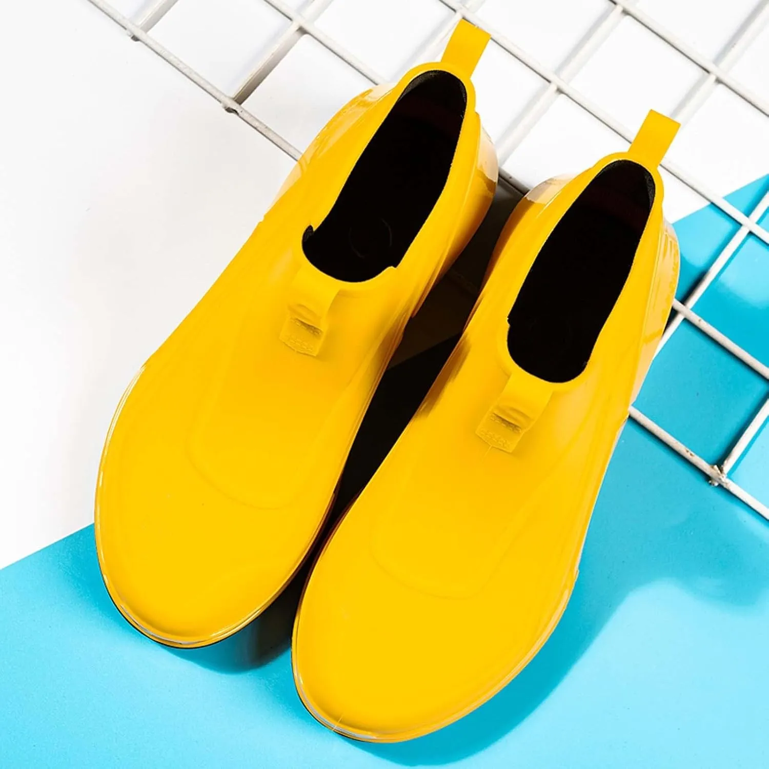 Men's Rain Shoes Non Slip Outdoor Comfortable Lightweight Casual Sneakers for Walking Travel Hiking
