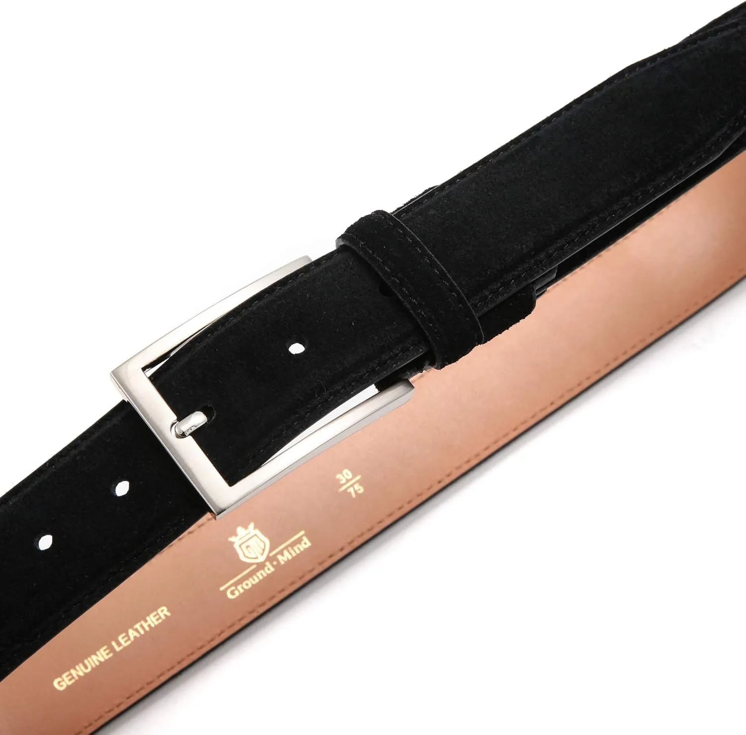 Men's Suede Leather Belt