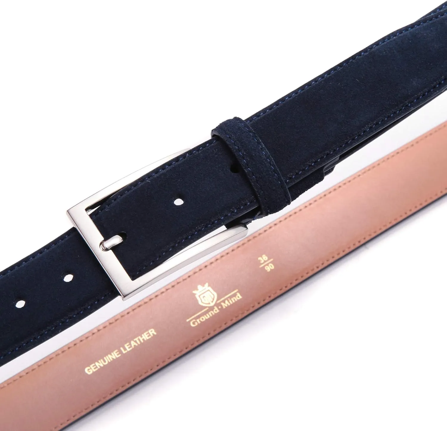 Men's Suede Leather Belt
