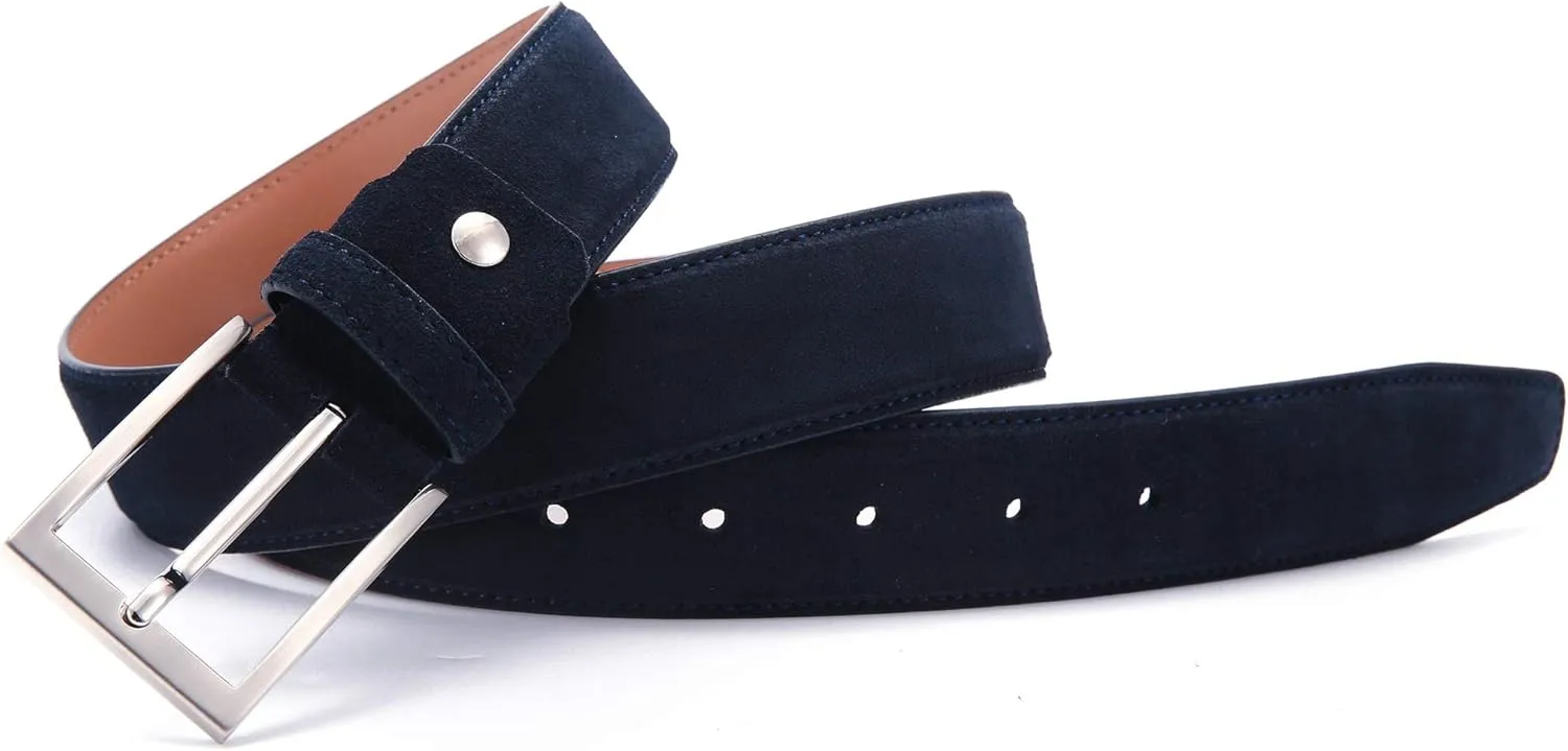 Men's Suede Leather Belt