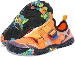 Men's Water Shoes: Quick Dry Swim Shoes for Men & Women, Non-Slip Barefoot Shoes for Beach, Hiking, Diving - Unisex Water Shoes with Nylon & Rubber