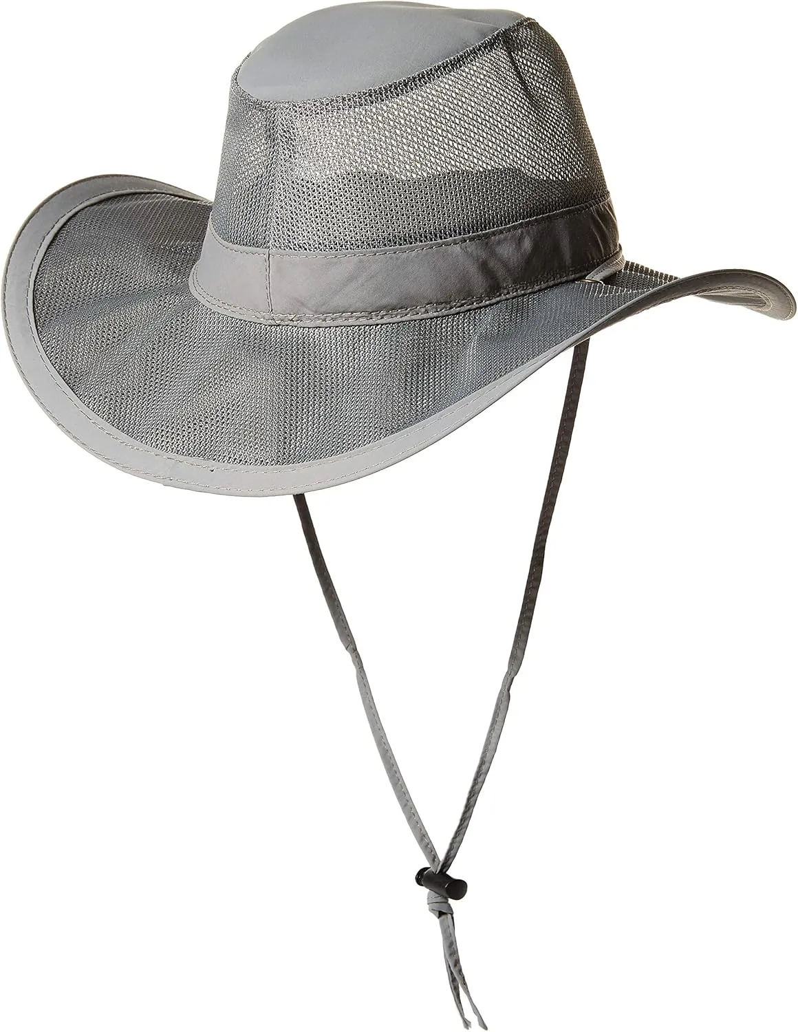 Mesh Crown Safari Men's Sun Hat, 3" Brim, Adjustable Chin Cord, UPF (SPF) 50  Sunhat Protection