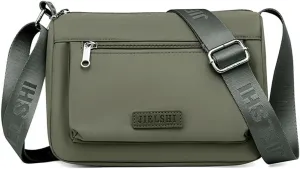 Molodo Women'Bag Versatile Nylon Crossbody Bag Large Capacity Multi-pocket Shoulder Bag Ladies Commuting Bag Travel Bag