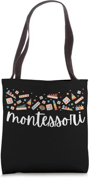 Montessori Rainbow for Montessori Teacher - Montessori Mom Tote Bag