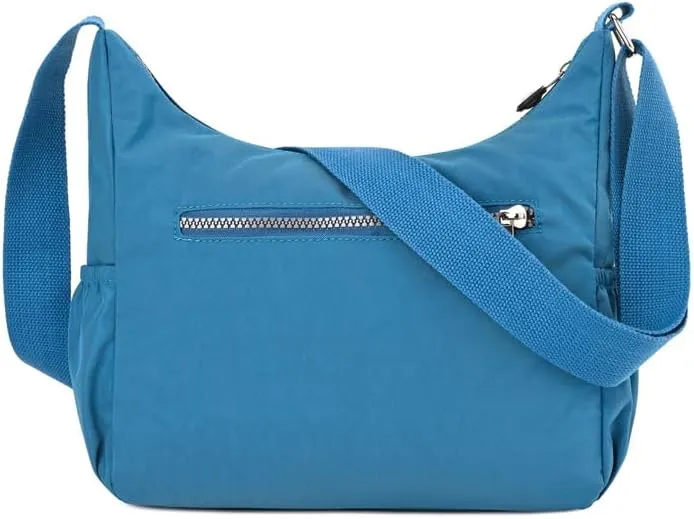 Multi pocket crossbody bag for middle-aged women, Waterproof nylon shoulder bag, Mom's gift,