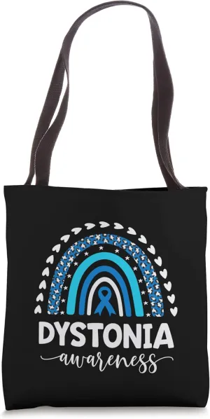 Muscle Contractions Support Love Dystonia Awareness Tote Bag