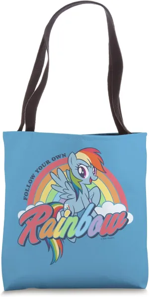 My Little Pony Rainbow Dash Follow Your Own Rainbow Tote Bag