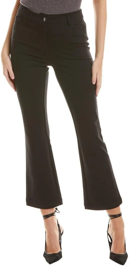 Nanette Nanette Lepore Womens Ponte Pant, 10, Black