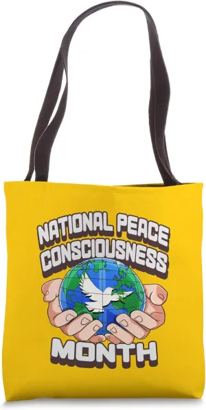 National Peace Consciousness Month Philippines Filipino Tote Bag