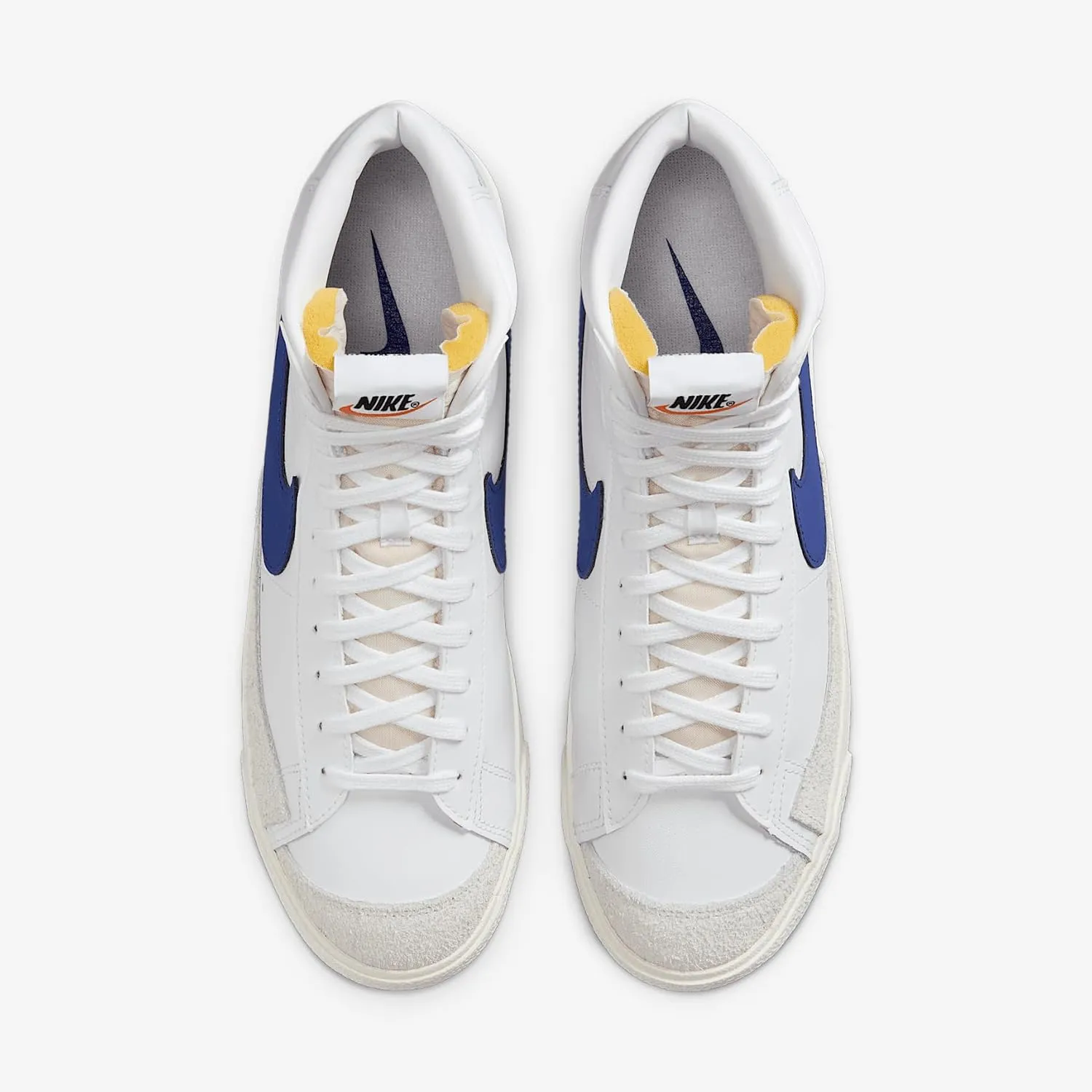 Nike Blazer Mid '77 Vintage Men's Shoes (BQ6806-132, White/Summit White/Sail/Deep Royal Blue)