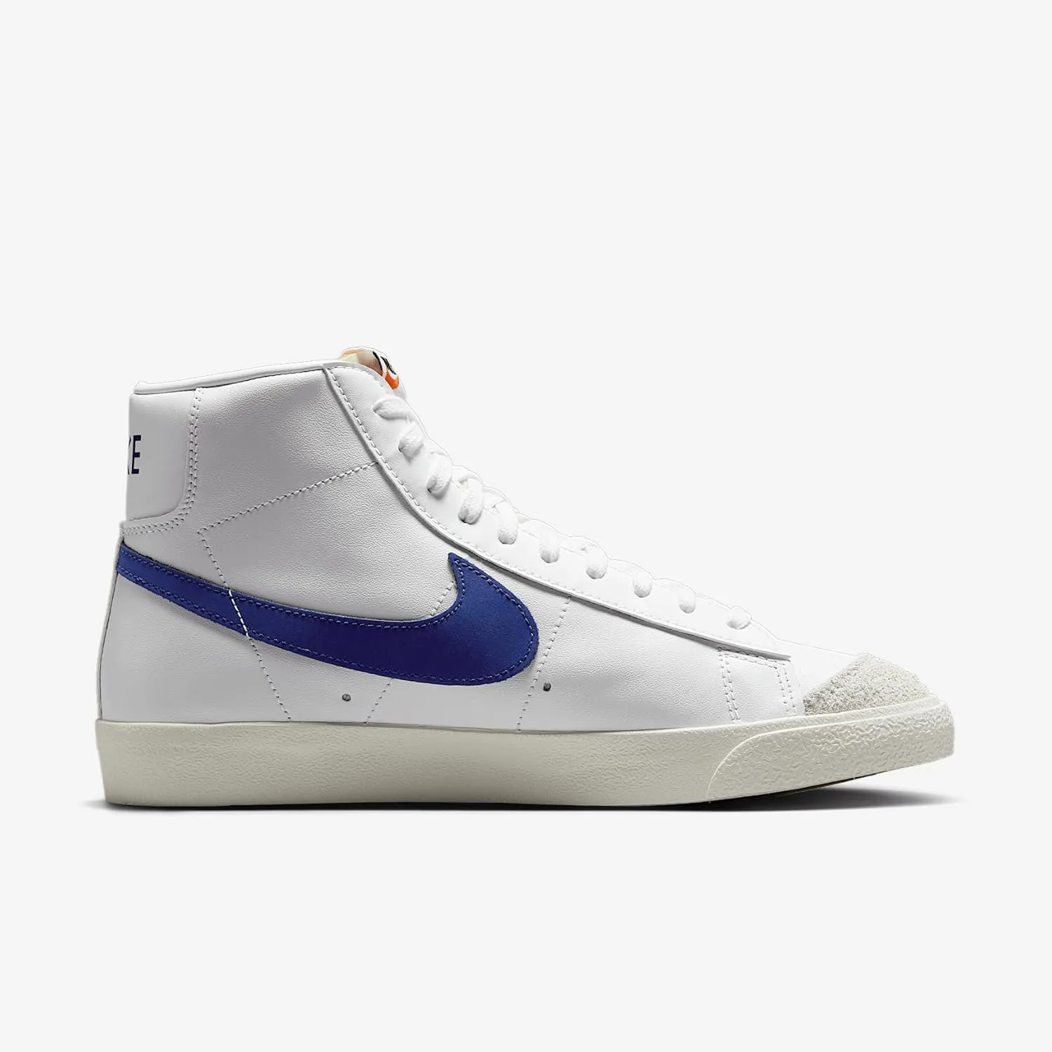 Nike Blazer Mid '77 Vintage Men's Shoes (BQ6806-132, White/Summit White/Sail/Deep Royal Blue)