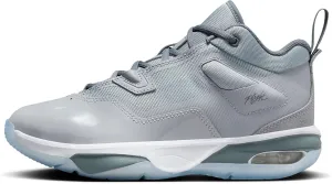 NIKE Jordan Stay Loyal 3 Big Kids' Shoes (FB9922-012, Wolf Grey/White/Cool Grey) Size 5