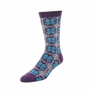Nordic Snowflake in Plum