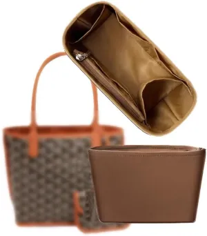 Nylon Bag in Bag for Goyard Anjou Mini Organizer Inner Waterproof (Sand1)
