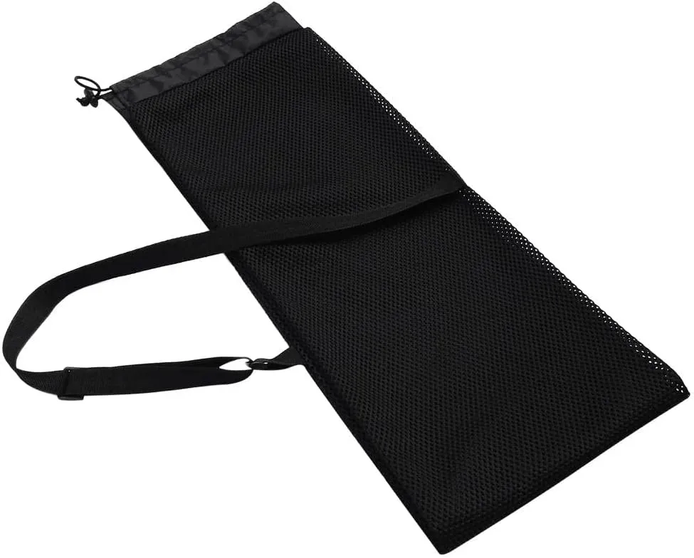 Nylon Kayak Paddle Bag Black | Adjustable Strap | Outdoor Travel Canoe Carrier | Sport Equipment Bag Surf Storage Transport